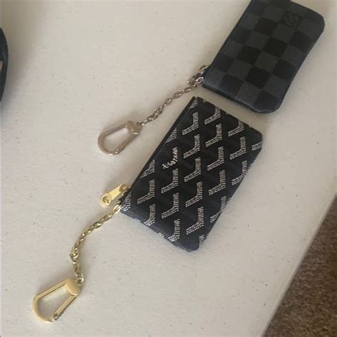 goyard coin pouch keychain|Goyard toiletry pouch.